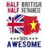 Half British Half Vietnamese