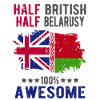 Moitié britannique moitié biélorusse