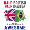 Half British Half Brazilian