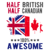 Half British Half Canadian