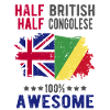 Moitié britannique moitié congolais