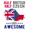 Half British Half Czech