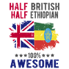 Half British Half Ethiopian