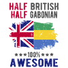 Half British Half Gabonese