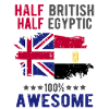 Half British Half Egyptian