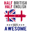 Moitié britannique moitié anglais