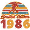 Footballeur Footballeur anniversaire 1986