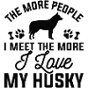 J'aime mon Husky