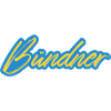 Bündner Schriftzug gelb-blau