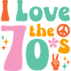 I love the 70s hippie