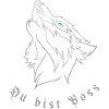 Du bist Boss - Wolf Design