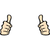 Thumbs up