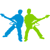 Rock Concert Band Guitarist