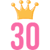 30e anniversaire Félicitations Krone