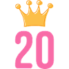 20e anniversaire Félicitations Krone