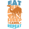 Manger Sleep Camel Répéter