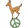 Peace Symbol Fawn