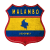 Malambo Colombia crest design