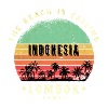 Lombok Indonesien Strand Design
