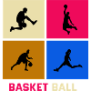 pop art basketball
