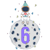 6th Birthday Space Birthday Party