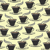 tolle küchenmuster, kaffeetassenmuster