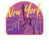 New York Freiheitsstatue Geschenk