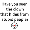 Avez-vous vu le clown