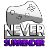 NEVER SURRENDER (Lila) + Controller - Gaming