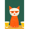 Beer Cat Retro