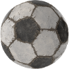 Dirty Football 3D Soccer Ball