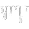 drops slime line pattern