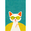 Cat Scientist Retro