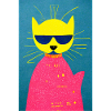 Hangover Mood Cat Retro