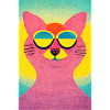 Hippie Cat Retro