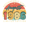 Geschenkidee Für August 1986