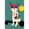 Mauerpark Cat Retro
