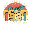 1981 En août Millésime
