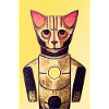 Robotic Cat Retro