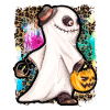 Halloween Zombie Ghost Tie Dye