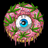Psychedelischer Donut