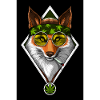Fuchs Hippie Stoner