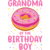 Grand-mère du garçon d’anniversaire Garçon