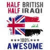 Half British Half Iraki