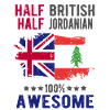 Half British Half Jordanian