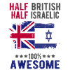 Moitié britannique moitié Isreali