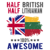 Half British Half Lithuanian
