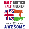 Half British Half Nigrer