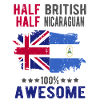 Half British Half Nicaraguan