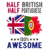 Half British Half Portuguese
